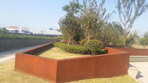 涵江耐候钢挡土墙